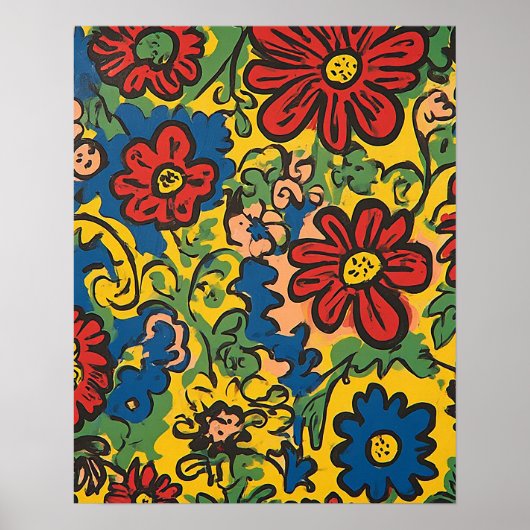 Blumensinfonie Poster (Vorne)
