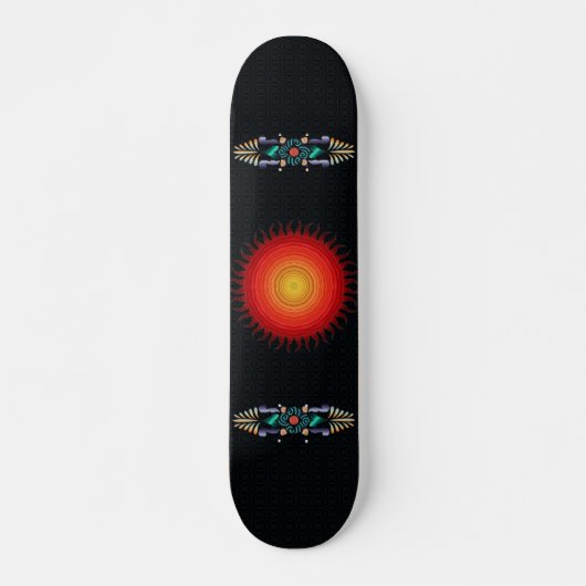Blumenskateboard Skateboard (Vorne)