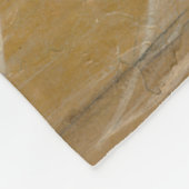 Blumenskizze mit Wildblume und Pflanze Fleecedecke (Ecke)