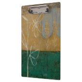 Blumenskizze mit Wildblume und Pflanze Klemmbrett (Links)