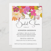 Blumensommer Garden Bridal Dusche Einladung (Vorne/Hinten)