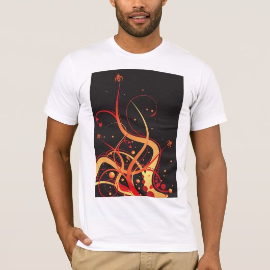 Blumensommer Glow Mens T - Shirts (Vorderseite)