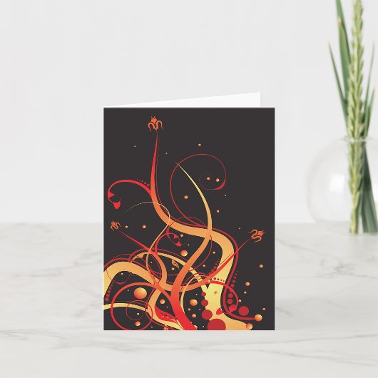 Blumensommer GLow-Mitteilungskarten Karte