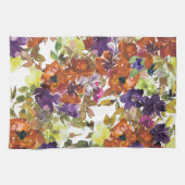 Blumensommerkleid Geschirrtuch (Horizontal)