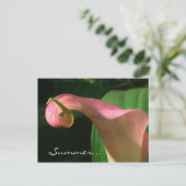 Blumensommersonne Party Einladung (Stehend Vorderseite)