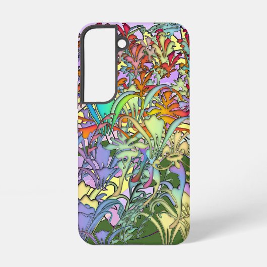Blumensorte Samsung Galaxy Hülle (Rückseite)
