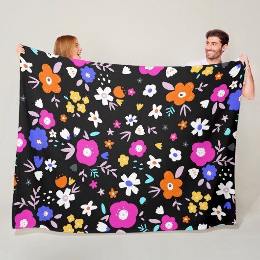 Blumenspass 60x80 Fleece Blanket (Beispiel)