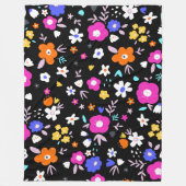 Blumenspass 60x80 Fleece Blanket (Vorderseite)