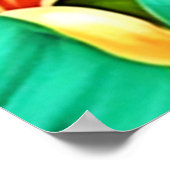 Blumenspielkunst Poster (Ecke)