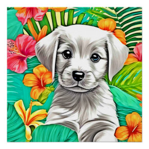 Blumenspielkunst Poster