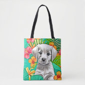 Blumenspielkunst Tasche (Vorderseite)