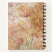 BlumenspiralNotebook - Ruled Line Notizblock (Rückseite)