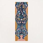 Blumenspiritualität Botanischer Blumenwald Yogamatte (Vorderseite)