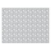 Blumenspitze-Muster Tischdecke (Vorderseite (Horizontal))