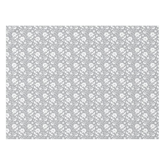 Blumenspitze-Muster Tischdecke (Vorderseite (Horizontal))