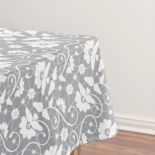 Blumenspitze-Muster Tischdecke (Beispiel)