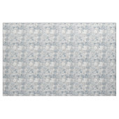 Blumenspitzen Weiße und blaue Muster Stoff (Fat Quarter (45,7 x 55,9 cm))