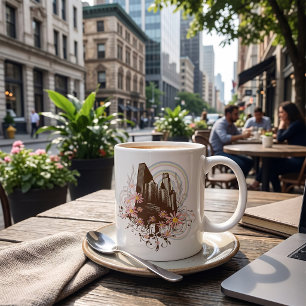 Blumenstadt Kaffeetasse