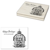 Blumenstall Antiquitätenladen Gummistempel (Stempel)