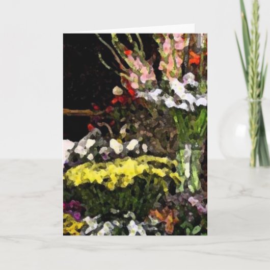 Blumenständer 01 karte (Vorderseite)