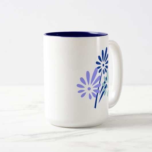 Blumenstäube Kaffeepause Tasse (VorderseiteRechts)