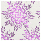 Blumensteigungsveilchen Mandala Stoff (Nahaufnahme)