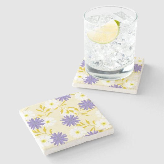 Blumenstein-Untersetzer Steinuntersetzer (Seitenansicht)