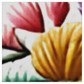 Blumenstickerei Stoff (Nahaufnahme)