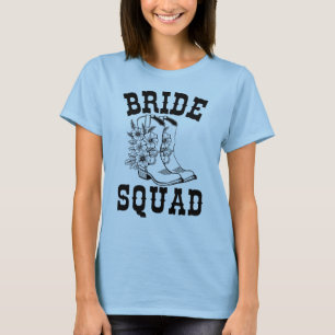 Blumenstiefel-T - Shirt