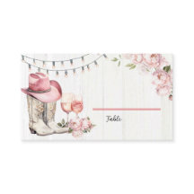 Blumenstiefel und Bubbly für Western