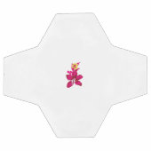 Blumenstil, ArtyClick Crimson, Light Gold Fußball (Flach)