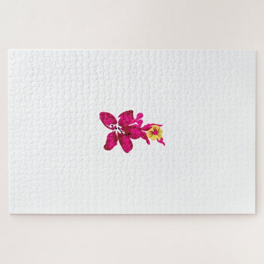 Blumenstil, ArtyClick Crimson, Light Gold Puzzle (Horizontal)