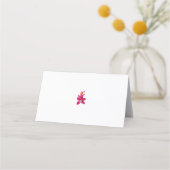 Blumenstil, ArtyClick Crimson, Light Gold Terminkarte (Rückseite)