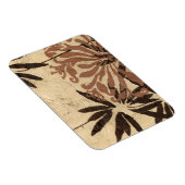 Blumenstil-Design mit tönernen Blätter Magnet (Rechte Seite)