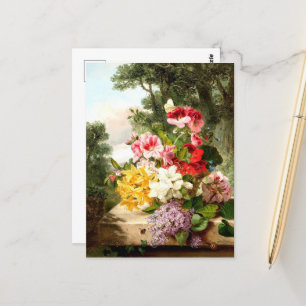 Blumenstilleben, John Wainwright Postkarte