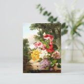 Blumenstilleben, John Wainwright Postkarte (Stehend Vorderseite)