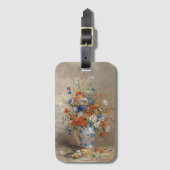 Blumenstillleben | Eugene Petit Gepäckanhänger (Vorderseite Vertikal)