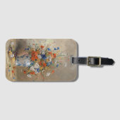 Blumenstillleben | Eugene Petit Gepäckanhänger (Vorderseite (Horizontal))