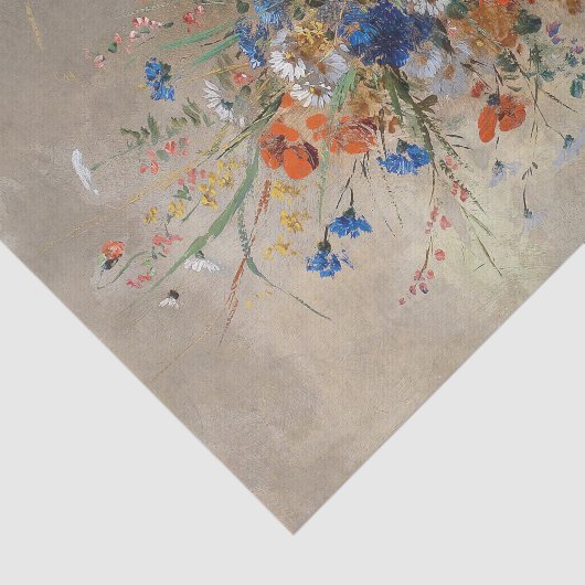 Blumenstillleben | Eugene Petit Seidenpapier (Ausschnitt)