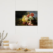 Blumenstillleben, Jean Robie Poster (Küche)