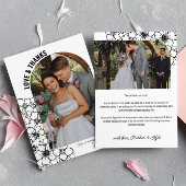 Blumenstrasse Art Arch Wedding Foto Liebe & Danke