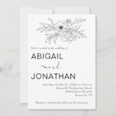 Blumenstrasse Kunst, Dichtung und Musik Einladung (Vorderseite)