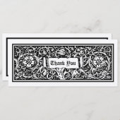 Blumenstraube aus dem Mittelalter dank Kartenvorla (Vorne/Hinten)