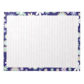 Blumenstrauch - rosa, breites Rollenpapier 8.5 "x1 Notizblock (Vorderseite)