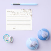 Blumenstraume gemeinsam mit Datums-Nacht-Ideenkart Flyer (Einzeln)