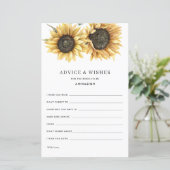 Blumenstraumkarte für das Brautparty (Stehend Vorderseite)