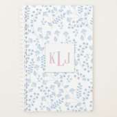 Blumenstrauß 5,5" x 8,5" Spiralwochen/Monatsplaner Planer (Vorderseite)