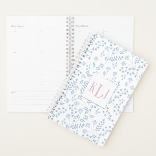 Blumenstrauß 5,5" x 8,5" Spiralwochen/Monatsplaner Planer (Anzeige)