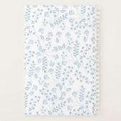 Blumenstrauß 5,5" x 8,5" Spiralwochen/Monatsplaner Planer (Rückseite)