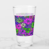 Blumenstrauß Abstrakt #55 Glas (Rückseite)